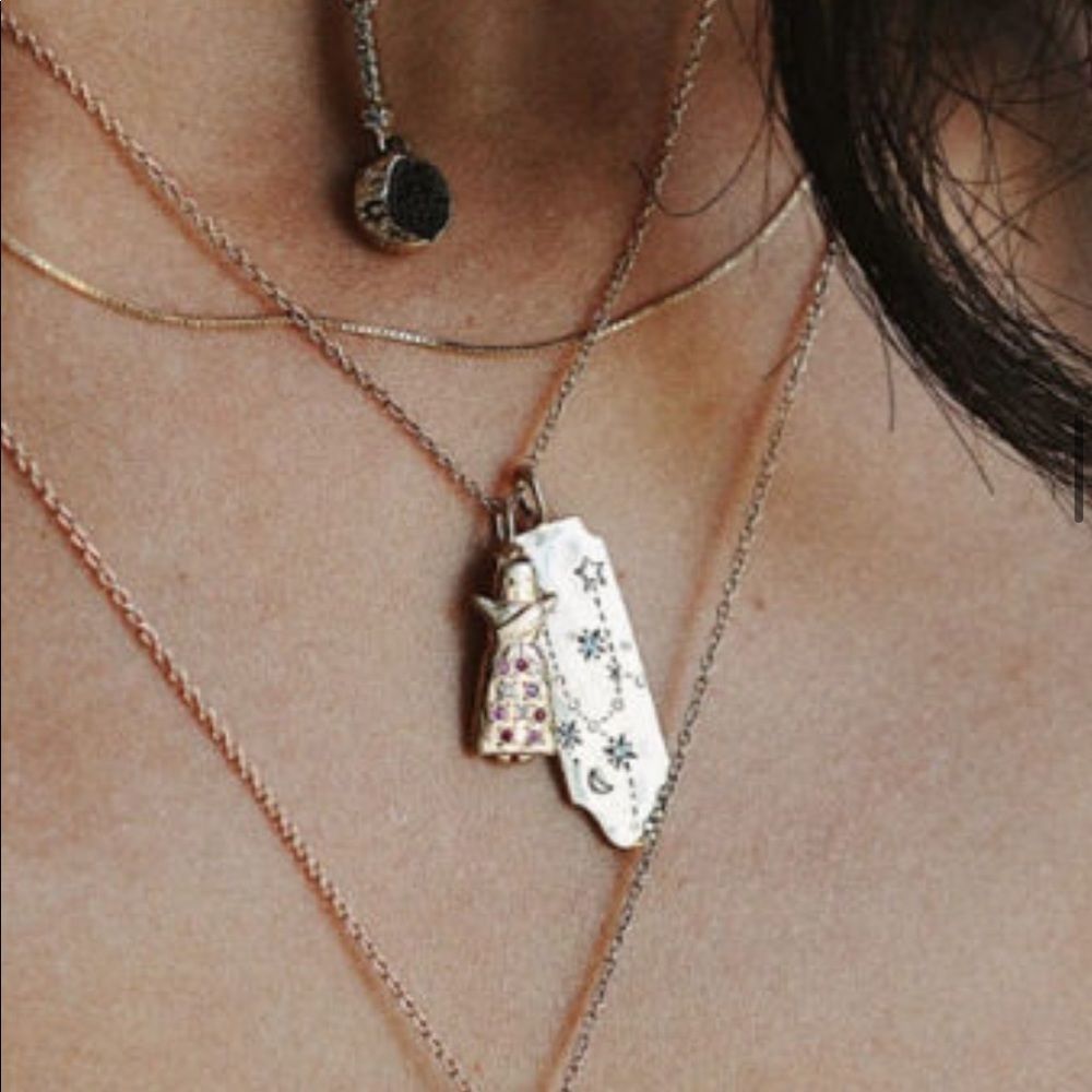 - GEMINI Zodiac Constellation Necklace